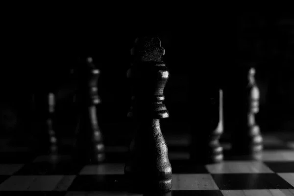 chess board close up
